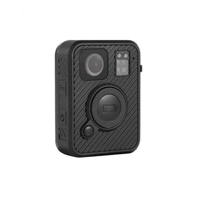 Layar LCD Kecil 0,9 inci WiFi GPS 1080P Polisi Mengenakan Kamera Tubuh IR Night Vesion