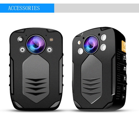 Kamera Mini 4K yang Dipakai Polisi Nirkabel Penegakan Hukum Kamera video 1080P Sensor CMOS 5.0 MP