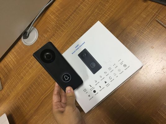 Buka Kunci Monitor Intercom 150 ° 128gb Video Bel Kamera