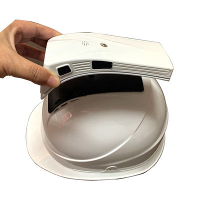 Split Safety Helmet Kamera Perekaman Video AP WIFI GPS HD Intercom