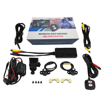 Rekaman loop 180mAH MJPG 1080P Sepeda Motor DVR Dashcam