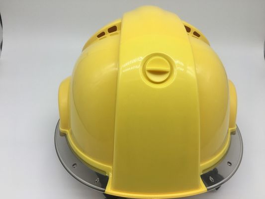 Safety Hard Hat Dengan Dukungan Kamera 4G GSM WIFI Live Viewing