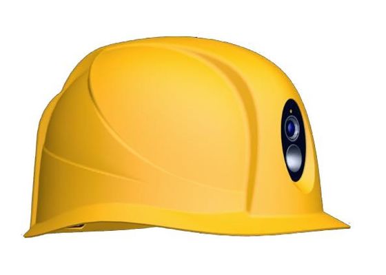 Kamera Helm untuk Keselamatan Pekerja Pertambangan Konstruksi Listrik Smart Hard Hat Protect