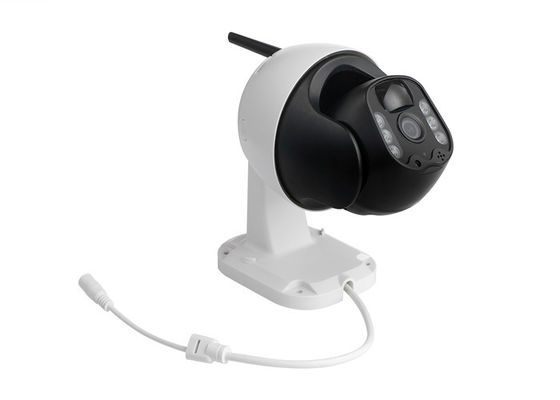 Inframerah 0,00001LUX 5W Baterai Surya Kamera CCTV 20m IR