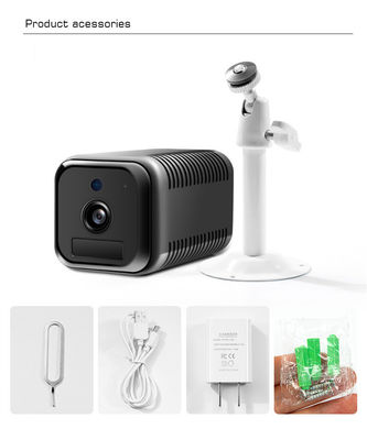 1080P Wifi CCTV Kamera Luar Ruangan Mini Pengawasan Keamanan Kamera IP Nirkabel Berwarna-warni Di Malam Hari