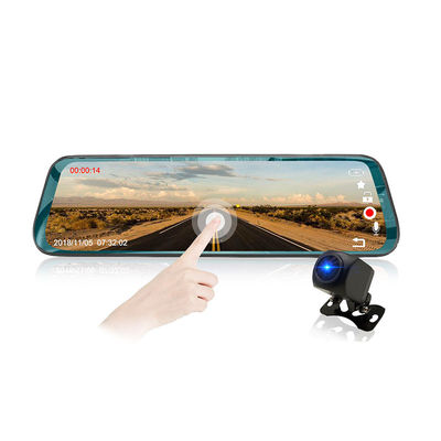 10 Inch Touch Streaming Rear View Mirror Kamera Dash Mobil 1080P