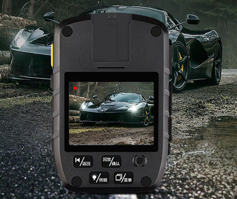 5MP CMOS GPS 1080P Kamera yang Dipakai Polisi HDMI Wireless FCC