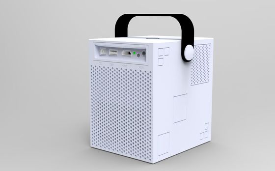Mali400 MP2 50000H LED Mini Proyektor Portabel Bluetooth 4.0 FCC