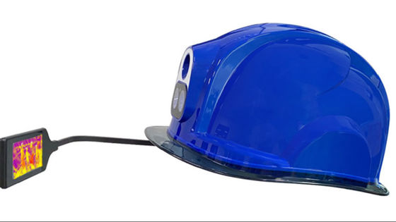 Kamera helm pengukur Suhu Cerdas 4G dengan Android 7.1Bluetooth4.0 GPS