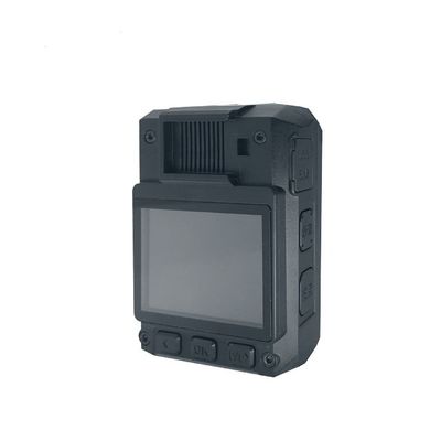 WAV JPEG 4000mAH Kamera Tubuh Polisi Lithium Mendukung H.264 H.265 MPEG4