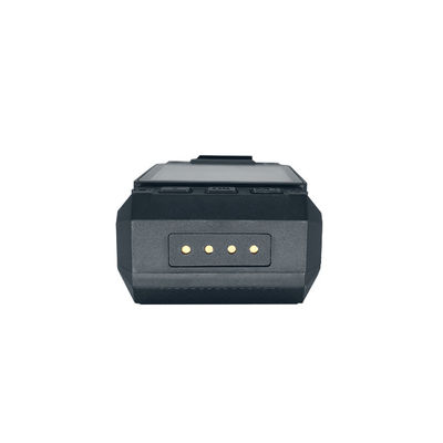 WAV JPEG 4000mAH Kamera Tubuh Polisi Lithium Mendukung H.264 H.265 MPEG4