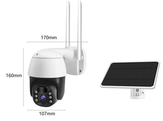 1080P Tuya 10m IR PTZ Kamera Keamanan FCC H265 PTZ Dome Camera