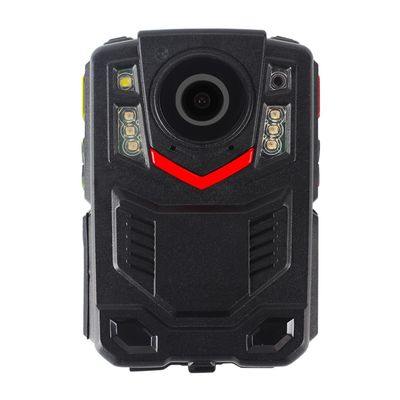 2600mAh 1080P CMOS DVR Kamera yang Dipakai Polisi 16G 32G 64G Memori TFT LCD