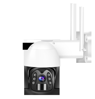 Kubah Baterai Lithium NTC 4G Kamera PTZ Night Vision 2.0MP 200W 850nm Inframerah