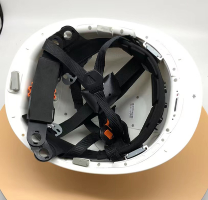 MTK6739 SOS Helm Kamera 4G GPS Wifi Live Stream Untuk Konstruksi Pertambangan