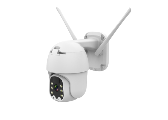 Keamanan Inframerah 30M 4G Kamera PTZ Starlight WiFi Baterai Surya 170mA