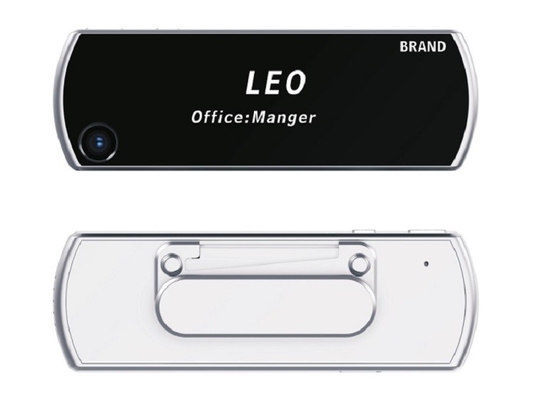 2MP Sensor Tahan Air Kamera Loudspeaker Kartu Dada 1450mAh