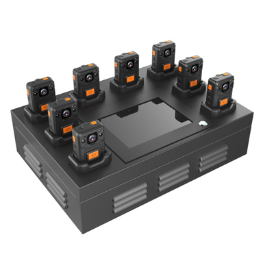 H.265 4G GPS Body Worn Camera Docking Station Tahan Guncangan IP67 Tahan Air