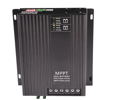 12V 24V 30A Baterai Ganda MPPT Solar Charge Controller Untuk RV Caravan Boat