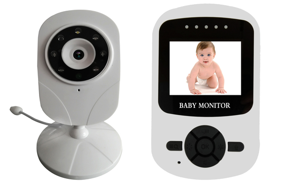 Nirkabel 2.4 Inch LCD Baby Monitor Camera Baby Monitor Night Vision Camera