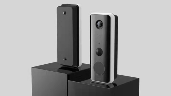 160 Vision Angle WIFI Video Bel Pintu Baterai 5200 MAh Dengan Lonceng Dalam Ruangan