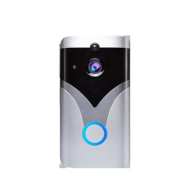 Tampilan Aktif Telepon Pintu Video Nirkabel 2.0 Mega Smart Wifi Bel Pintu Penyimpanan Cloud