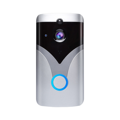 Tampilan Aktif Telepon Pintu Video Nirkabel 2.0 Mega Smart Wifi Bel Pintu Penyimpanan Cloud