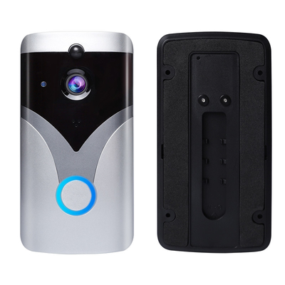 Tampilan Aktif Telepon Pintu Video Nirkabel 2.0 Mega Smart Wifi Bel Pintu Penyimpanan Cloud