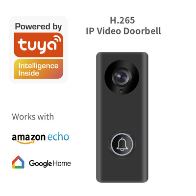 Full Duplex Talk 1080P Smart Wifi Bel Kamera IR Cut Tanpa Penyimpangan Warna