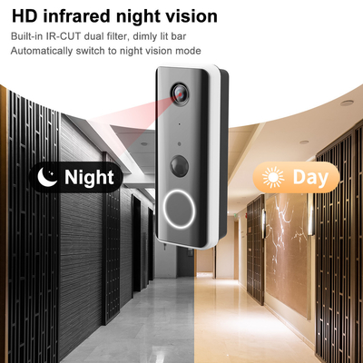 1080P WIFI Nirkabel Video Bel Kamera Video Interkom Dengan Lonceng
