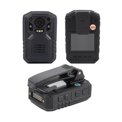 4G Live mengepul Polisi Mengenakan Kamera Tubuh Dengan Video GPS night vision