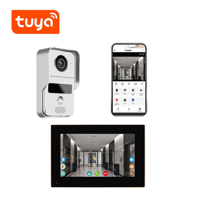 Layar 7 Inci Wifi Bel Interkom 140 Sudut Horizontal