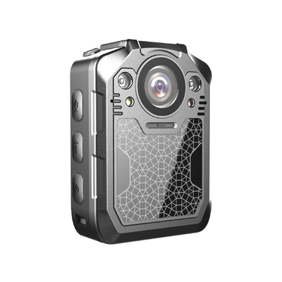 Kamera Tubuh yang Dipakai Polisi Perekaman Video IR Light Water Mark Digital Zoom