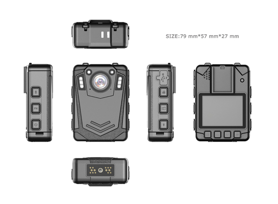Body Cam Kecil Kamera Tersembunyi LCD Resolusi Tinggi Tampilan Warna Perekaman Video