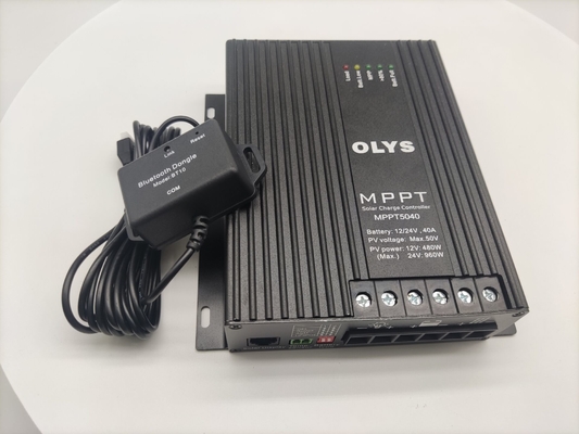 430W MPPT Solar Charge Controller Pengisi Daya Baterai DC Panel Surya Max 50V