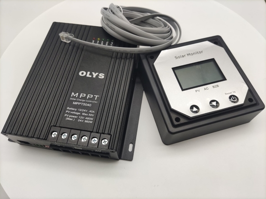 430W MPPT Solar Charge Controller Pengisi Daya Baterai DC Panel Surya Max 50V