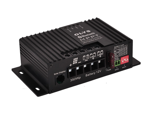 50V Max 25A Baterai Ganda MPPT Charge Controller Efisiensi 99,8% Untuk RV Caravan Boat