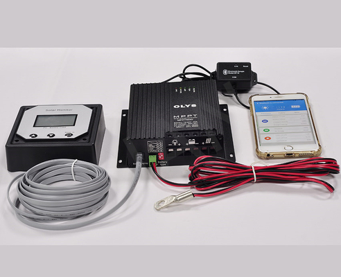 12V 24V Identifikasi Otomatis 20A Pengisi Daya Baterai DC MPPT Solar Charge Controller