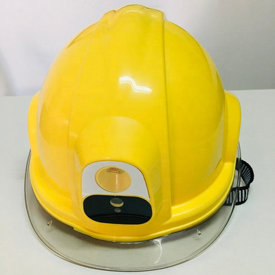 Hard Hat Smart Helmet Camera 4200mAh Konstruksi Baterai Streaming Langsung