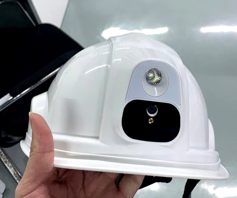 Kamera Helm Pengaman 4G Streaming Langsung Kamera Helm Luar Ruangan 2MP