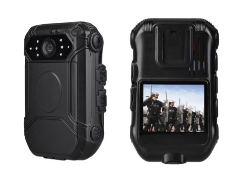 13MP Night Vision Polisi Body Worn Camera dengan 120° Wide Angle dan IP66 Waterproof