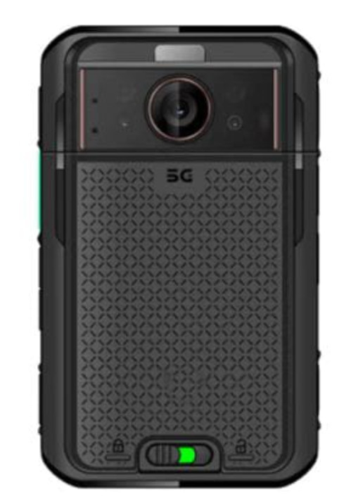 Baterai 8000mAh yang bisa diganti 5G Body Camera dengan Kamera Belakang 13MP dan Sensor Giroskop