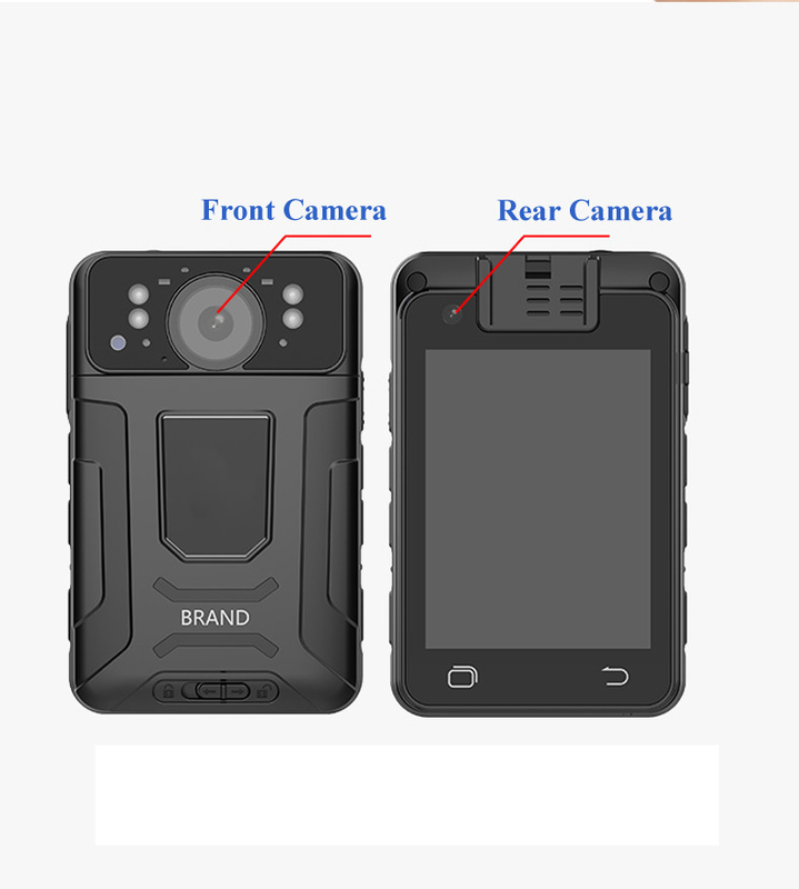 4G Waterproof IP67 Rated Polisi Kamera Berpakaian Dengan Pelacakan GPS 1080p Mini Kamera