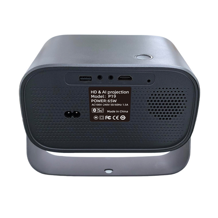 2.69inch 720P LCD Mini Handheld Projector dengan WIFI6 2.4G/5G 802.11a/b/g/n/ac/ax dan Advanced Light Luminance 220ANSI Lumens