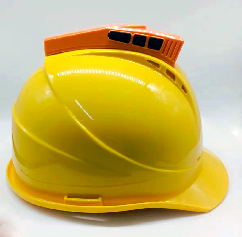 Dukungan 16G/32G/64G Storage Safety Helmet Camera dengan 64GB TF Card Fungsi GPS 6 Jam Rekaman