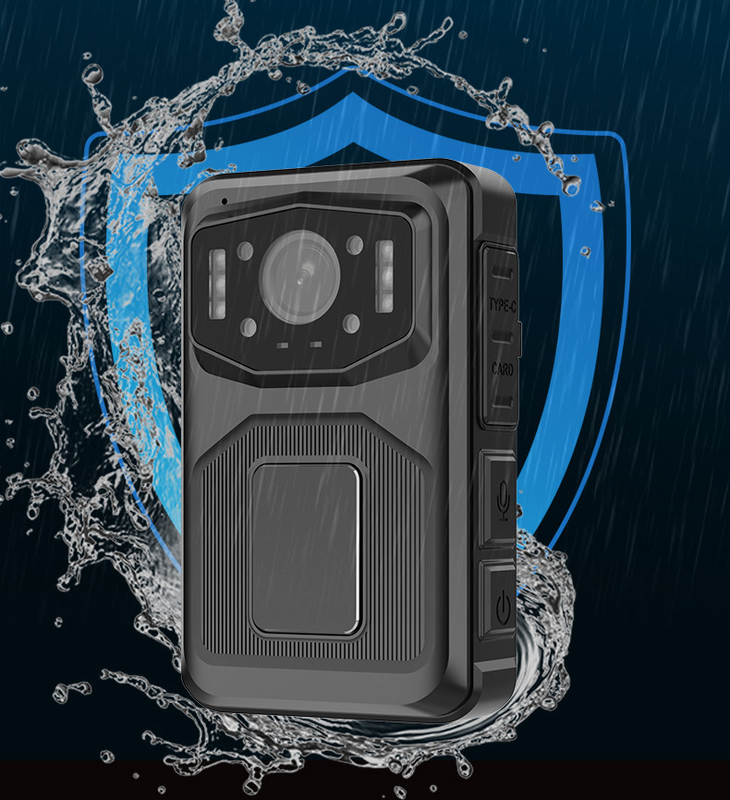5.8GHz Wifi Chipset A7 Polisi Bodycam Video Recorder Alat Ultimate Untuk Penegakan Hukum Max Dukungan 256G Storage