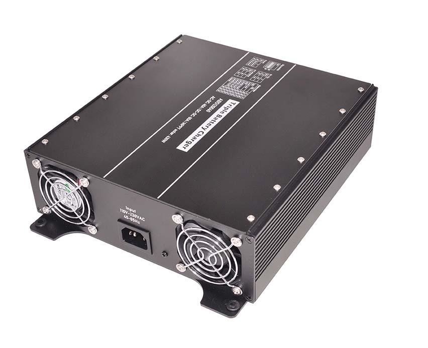 50A MPPT Charge Controller Dual Input 24V DC Solar Battery Charger