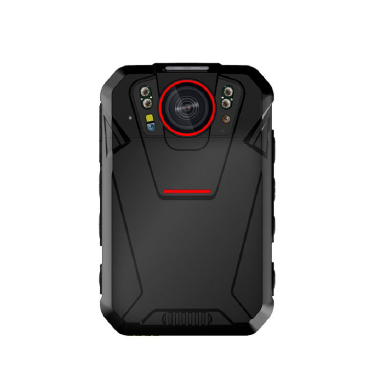 Perekam Penegakan Hukum WiFi 4G Layar Sentuh 2,4 inci Sistem Android 8.1 Baterai 2500 Mah SOS LED LED Merah dan Biru