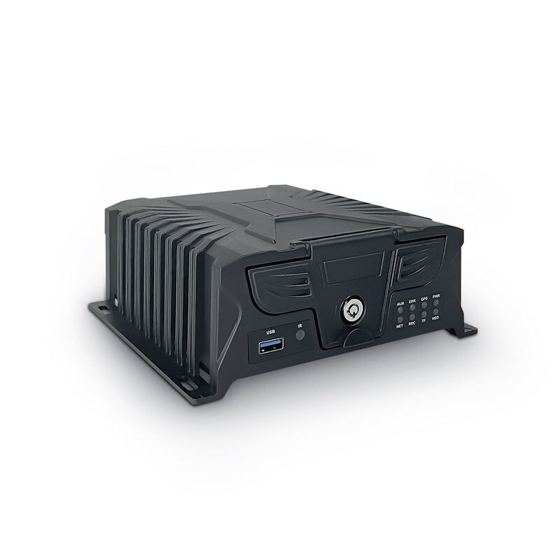 4G Mobile DVR Mobile Surveillance System dengan HDD SSD dan TF Card Support Featuring Aviation Plug Connector and Consumption