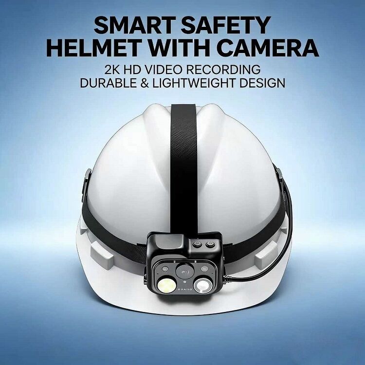 Kamera Helm Keamanan Dirancang untuk Aplikasi Industri dengan Perlindungan Tingkat Tinggi dan Transmisi Video yang Luar Biasa